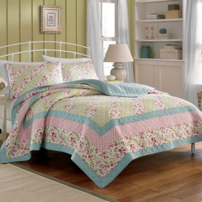 Laura Ashley® Whitley Quilt - Bed Bath & Beyond