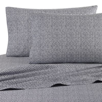 Nautica® Lawndale Sheet Set in Navy - Bed Bath & Beyond