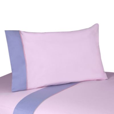 Sweet Jojo Designs Butterfly 4-Piece Sheet Set in Pink/Purple - Bed ...