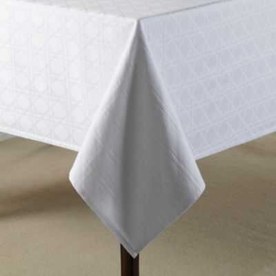 Buy 90 Inch Round Tablecloth from Bed Bath & Beyond - WamsuttaÃ‚Â® Cane 90-Inch Round Tablecloth