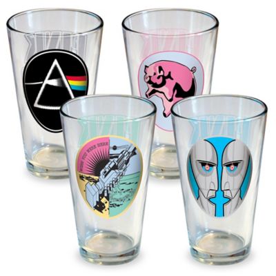 ICUP Pink Floyd Logo Pint Glasses (Set of 4) - Bed Bath & Beyond