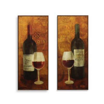 Vin Rouge Wine  Wall Art  Bed Bath Beyond