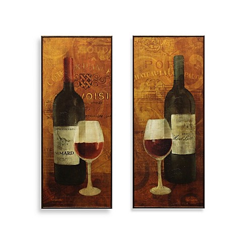 Vin Rouge Wine Wall Art Bed Bath Beyond Vin Rouge Wine Wall Art Bed Bath Beyond