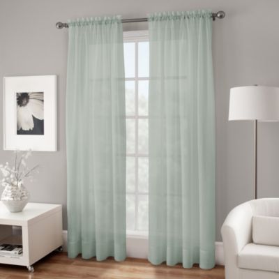 Sheer Curtains 63 sheer curtains : Buy 63-Inch Sheer Curtain Panel from Bed Bath & Beyond