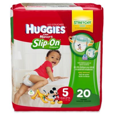 Huggies® Little Movers Slip-On 20-Count Size 5 Jumbo Pack Diapers ...