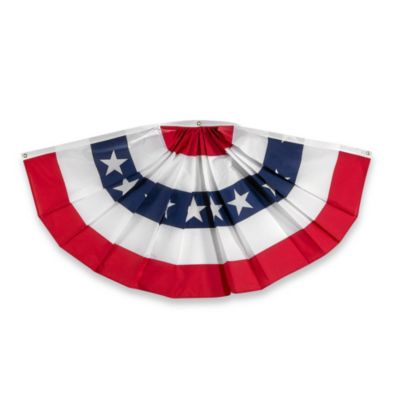 3-Foot x 6-Foot Traditional American Bunting Banner - www ...