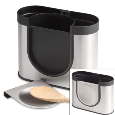 simplehuman® Stainless Steel Utensil Holder - Bed Bath & Beyond