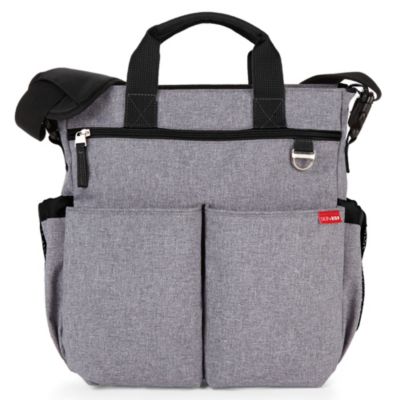 SKIP*HOP® Duo Signature Diaper Bag In Heather Grey - Buybuy BABY