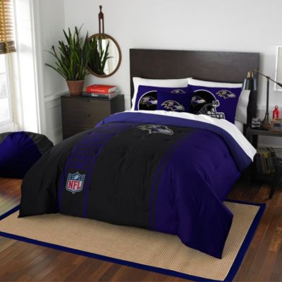 NFL Baltimore Ravens Embroidered Comforter Set - Bed Bath ...