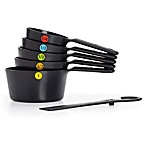 OXO Good Grips® 6-Piece Plastic Measuring Cups in Black