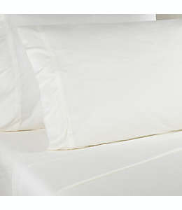 Fundas para almohadas estándar de jersey Studio 3B™ color blanco