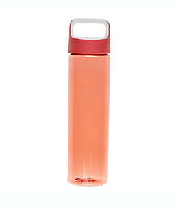 Botella de agua de plástico Simply Essential™ de 689.06 mL color rojo