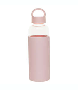 Botella de agua de vidrio Simply Essential™ de 499.73 mL color rosa