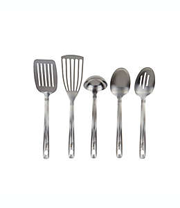 Set de utensilios de acero inoxidable Our Table™, 5 piezas