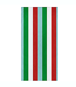 Toallas desechables de papel H for Happy™ navideñas a rayas, 20 piezas