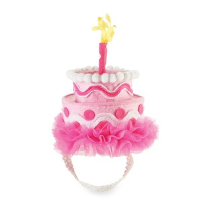 Mud Pie® Pink Felt Cake Headband - buybuy BABY
