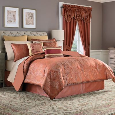 croscill® martine reversible comforter set  bed bath  beyond
