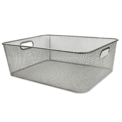 Shallow Storage Bins. mDesign Home Kitchen Organizer Bin for Pantry ...