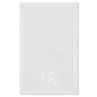 Downton Abbey® 100% Cotton Guest Towel in White - Bed Bath & Beyond Downton Abbey&reg; 100% Cotton Guest Towel in White