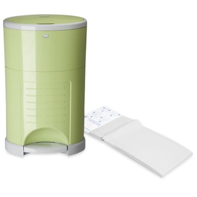 Dekor Kolor Plus Diaper Disposal Pail in Sage