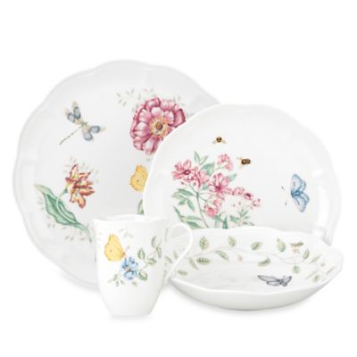 LenoxÃ‚Â® Butterfly MeadowÃ‚Â® Dinnerware Collection - Bed Bath & Beyond - Lenox® Butterfly Meadow® Dinnerware Collection