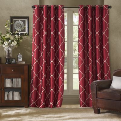 Bombay\u2122 Garrison Grommet Window Curtain Panel  Bed Bath \u0026 Beyond