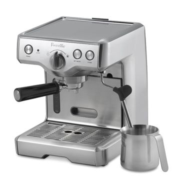 Breville® Die-Cast Model 800ESXL Semi-Automatic Espresso