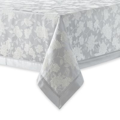 Buy Waterford® Linens Hydrangea 70-Inch x 104-Inch Oblong Tablecloth in ...