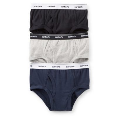 Carter's® 3-Pack Solid Briefs in Assorted Colors - buybuy BABY