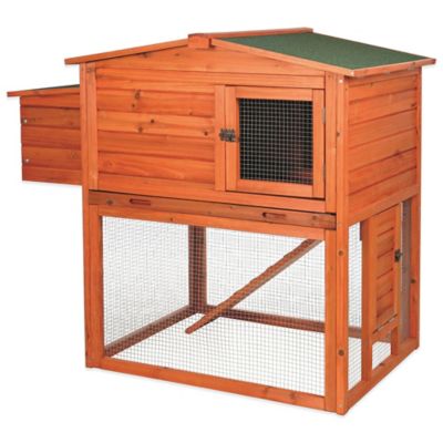 Trixie Natura 2 Story Chicken Coop With Outdoor Run In Brown