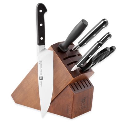 Zwilling J.A. Henckels Pro 7-Piece Knife Block Set - Bed ...