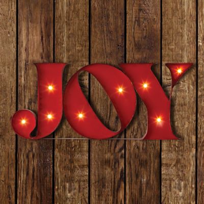 JOY LED Marquee Sign - Bed Bath & Beyond
