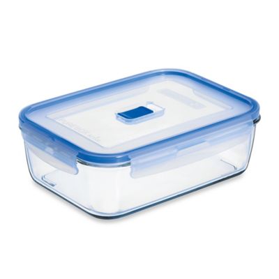 Luminarc® Pure Box Active Rectangular Container with Lid - Bed Bath ...