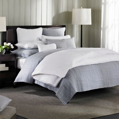 Barbara Barry® Moondrops Pique Duvet Cover in White - Bed Bath & Beyond