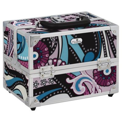 modella cosmetic train case