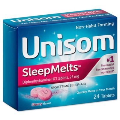 Unisom® SleepMelts™ 24-Count Nighttime Sleep-Aid Tablets in Cherry ...