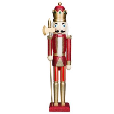 Bombay® 24-Inch Red King Nutcracker - Bed Bath & Beyond