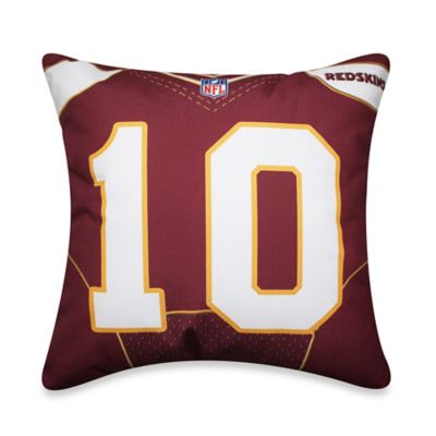 NFL Washington Redskins Robert Griffin III Jersey Pillow - Bed Bath ...