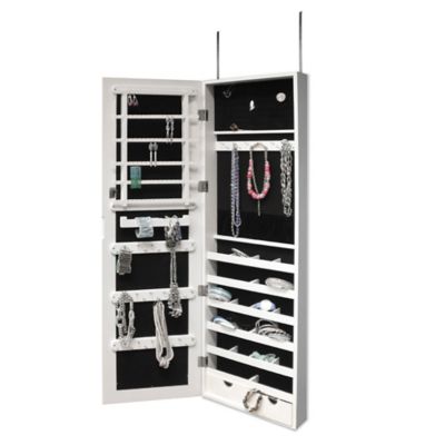 New View Over-the-Door Organizational Mirror/Jewelry ArmoireNew View