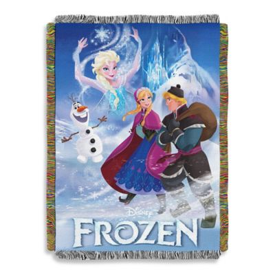 Disney® Frozen Storybook Tapestry Throw - Bed Bath & Beyond