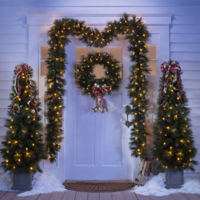 Christmas Décor Greenery Collection  Bed Bath & Beyond