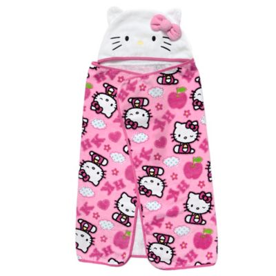 Baby Boom Hello Kitty Infant Hooded Towel - Bed Bath & Beyond