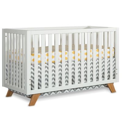 Child Craft™ SOHO 4-in-1 Convertible Crib in White/Natural 