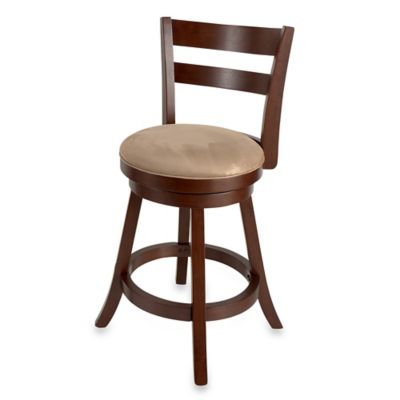 Sawyer Swivel Wood Bar Stool - Bed Bath & Beyond