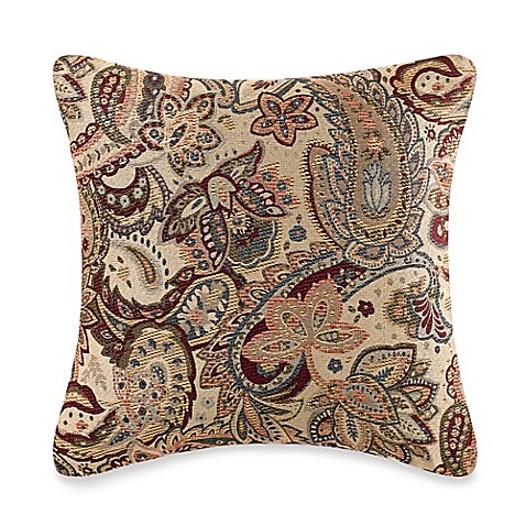 Make-Your-Own-Pillow Livorno Square Throw Pillow Cover in Multi - Bed Bath & Beyond