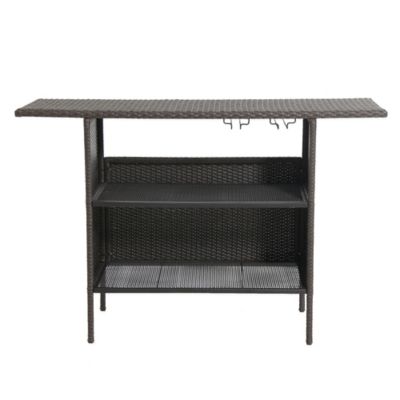 Brushed Wicker Bar - Bed Bath & Beyond