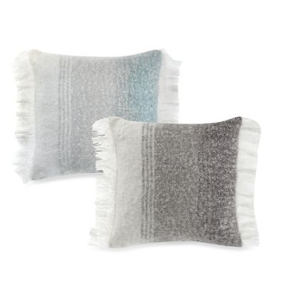 Kenneth Cole Reaction Home Mohair Knit Square Throw Pillow - Bed Bath & B...
