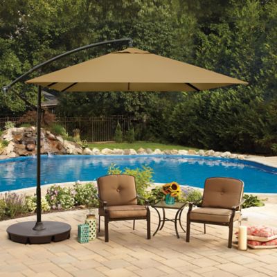 8-Foot Square Cantilever Umbrella - Bed Bath & Beyond