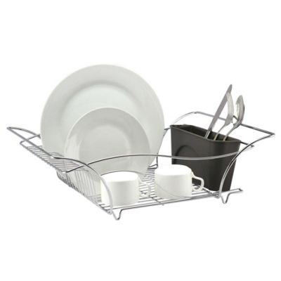 Multi-Function Dish Rack In Chrome - Bed Bath & Beyond