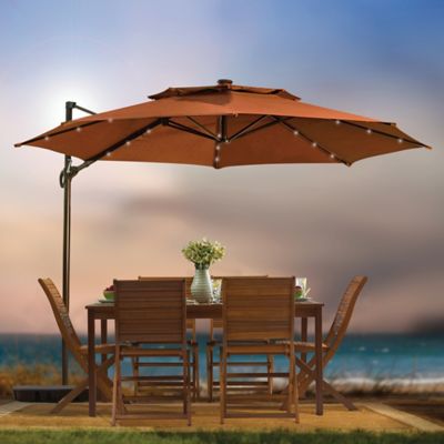 Beach umbrella tent